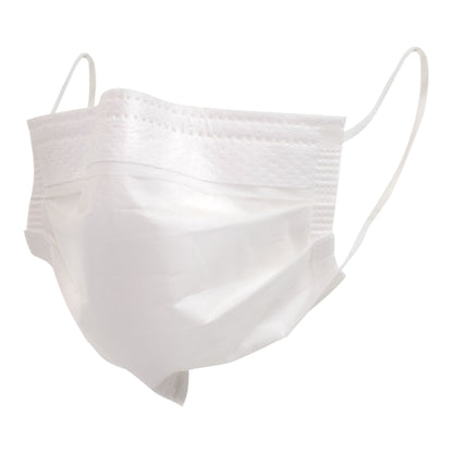 MASK, PROC LOOPS ASTM3 WHT (50/BX 10BX/CS)