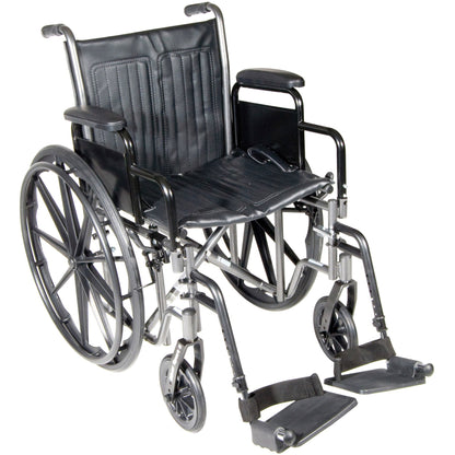 WHEELCHAIR, DDA SF 18" 300LBS