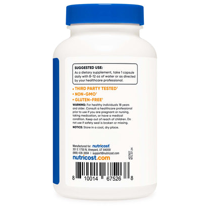 VITAMIN, CAP BIOTIN 10MG (240/BT 12BT/CS)