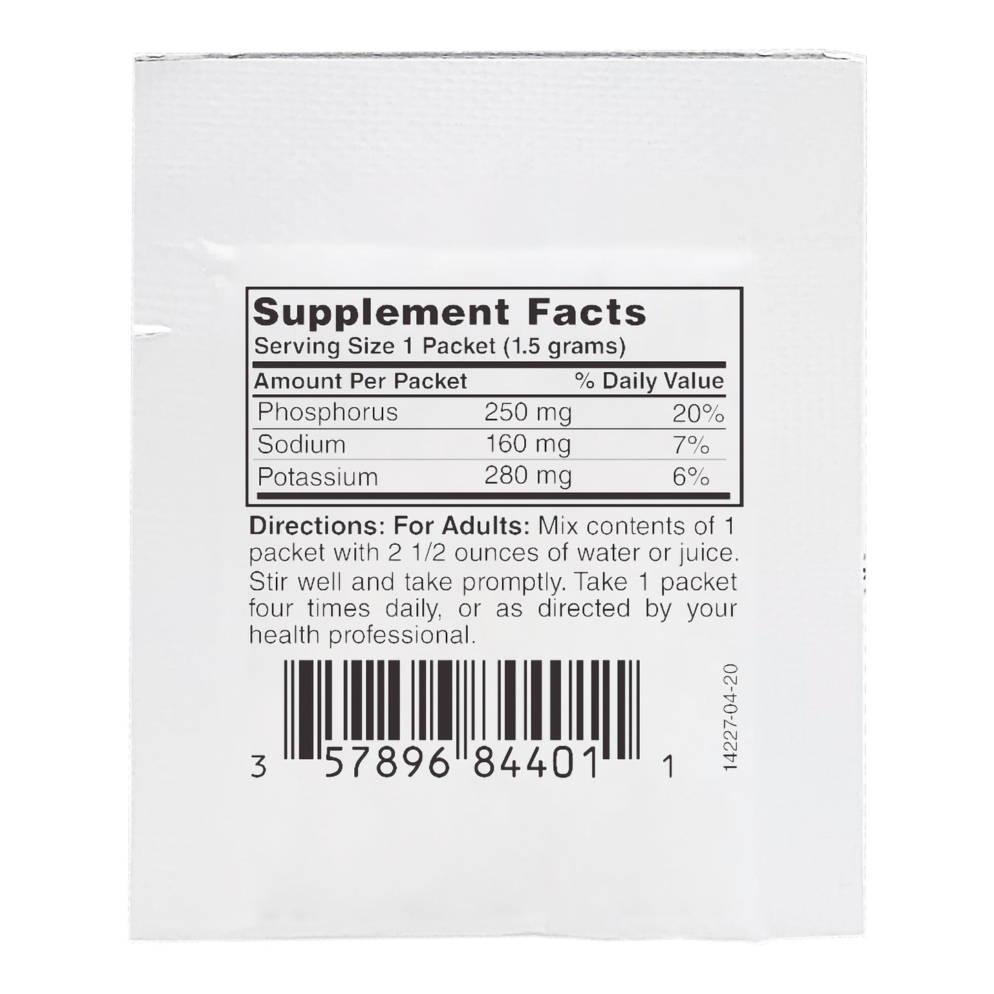 PHOSPHORUS, PDR 250-160-280MG (100/PK 24PK/CS)