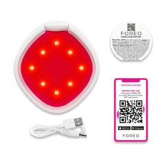 BRUSH, HAIR TRAVEL SIZE FLIP PLAY RED LED LIGHT CHERRY UP