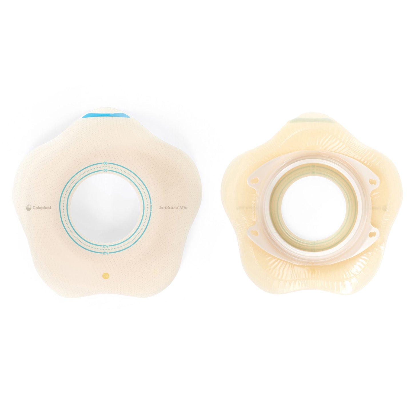 BARRIER, OSTOMY SENSURA MIO CLICK 2PC BLU 1 9/16" (5/BX)