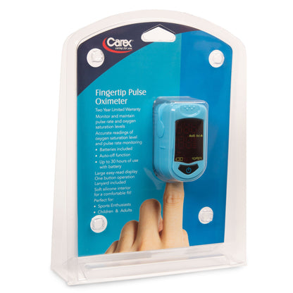PULSE OXIMETER, FINGER CAREX OTC