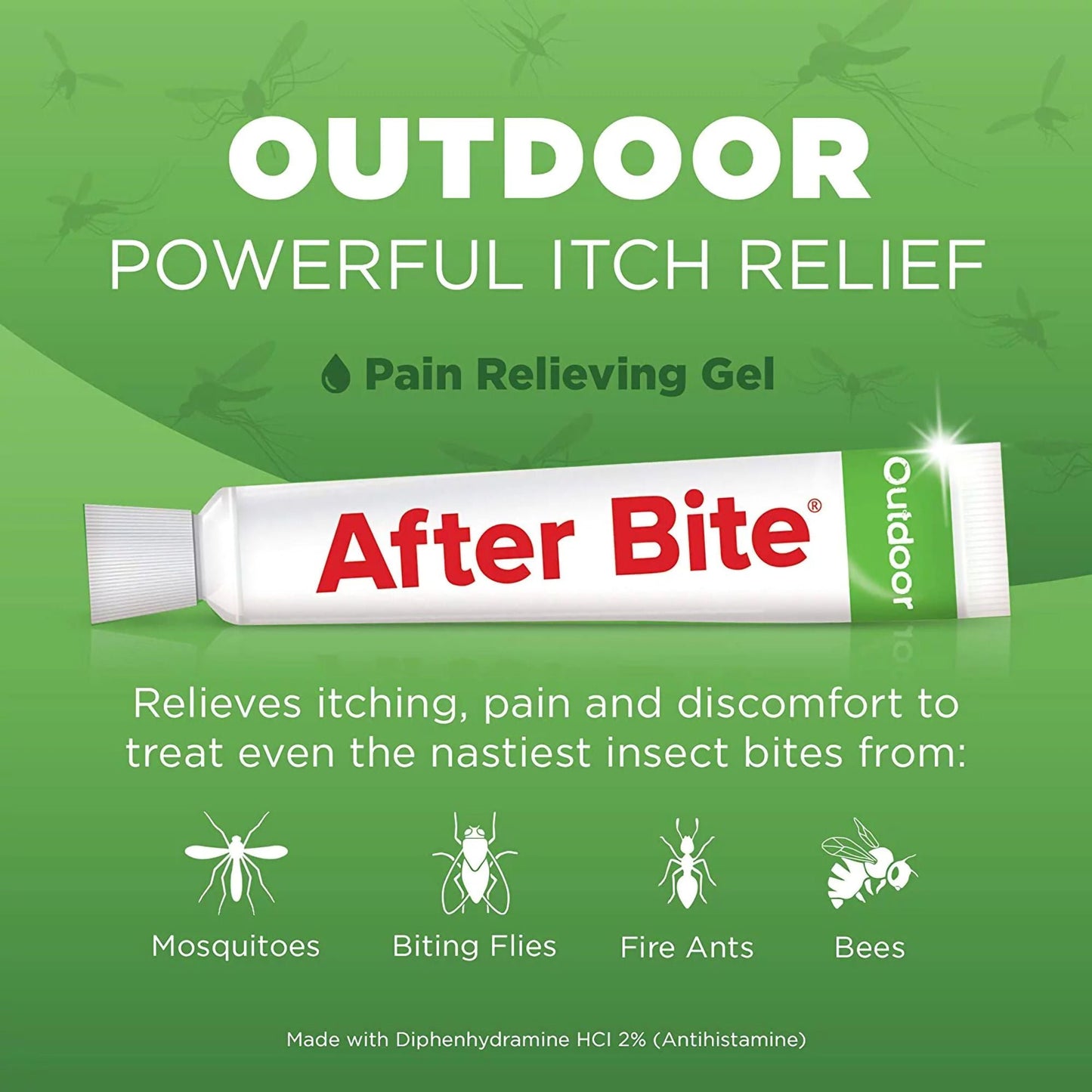 AFTERBITE OUTDOOR STING RELIEF12/CS
