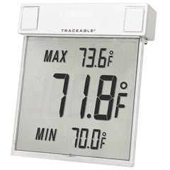 THERMOMETER TRACEABLE F DIG BIG-DIGIT,SEE-THRU,FAHRENHEIT