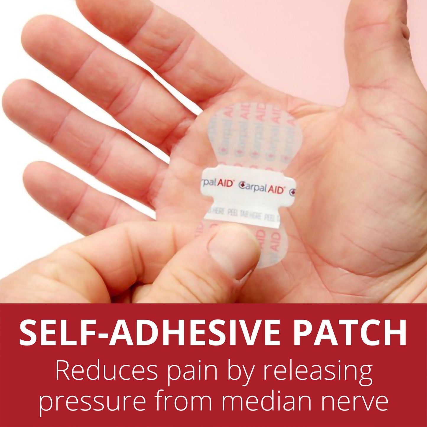 PATCH, CARPAL AID UNIV (100/PK48PK/CS)