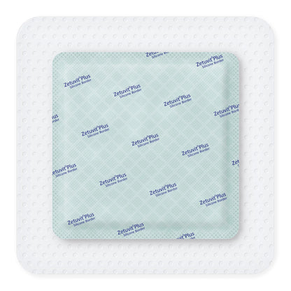 DRESSING, WND SAP BORDER W/SILADH 6"X6" (10/BX)
