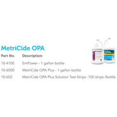DISINFECTANT, OPA METRICIDE PLUS 30DAY (4GL/CS)