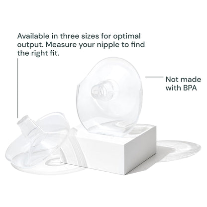 FLANGE SET, BREAST PUMP WILLOWGO WEARABLE 21MM (2/PK 8PK/CS