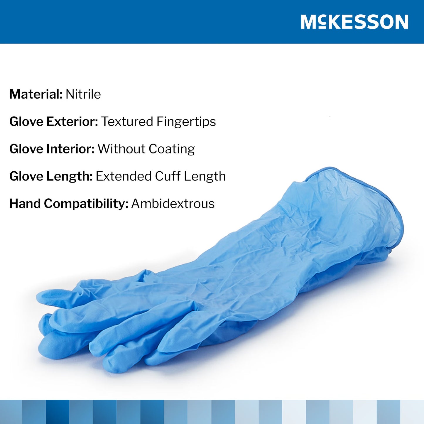GLOVE, EXAM NTRL LG N/S EXTCF CHEMO 6.5CX (100/BX 10BX/CS)