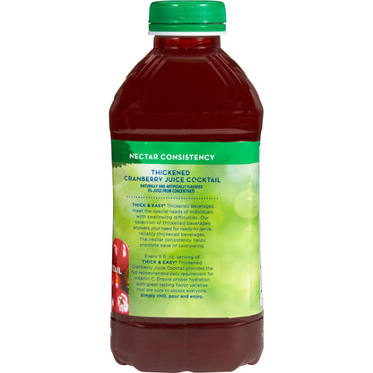 THICK&EASY, THICKENED CRANBERRY NECTAR 48OZ (6/CS) DMNDCR
