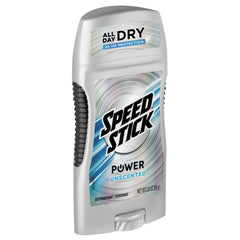 DEODORANT, ANTI-PERSPIRANT SPEEDSTICK UNSCENTED 3OZ (12/CS)