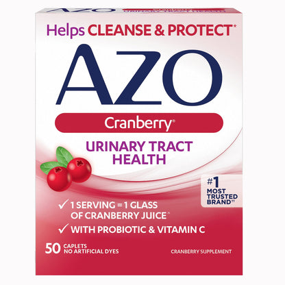 SUPPLEMENT, TAB AZO CRAN (50/BX 24BX/CS)