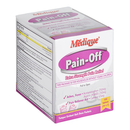 PAIN OFF XS, TAB (2/PK 50PK/BX12BX/CS)