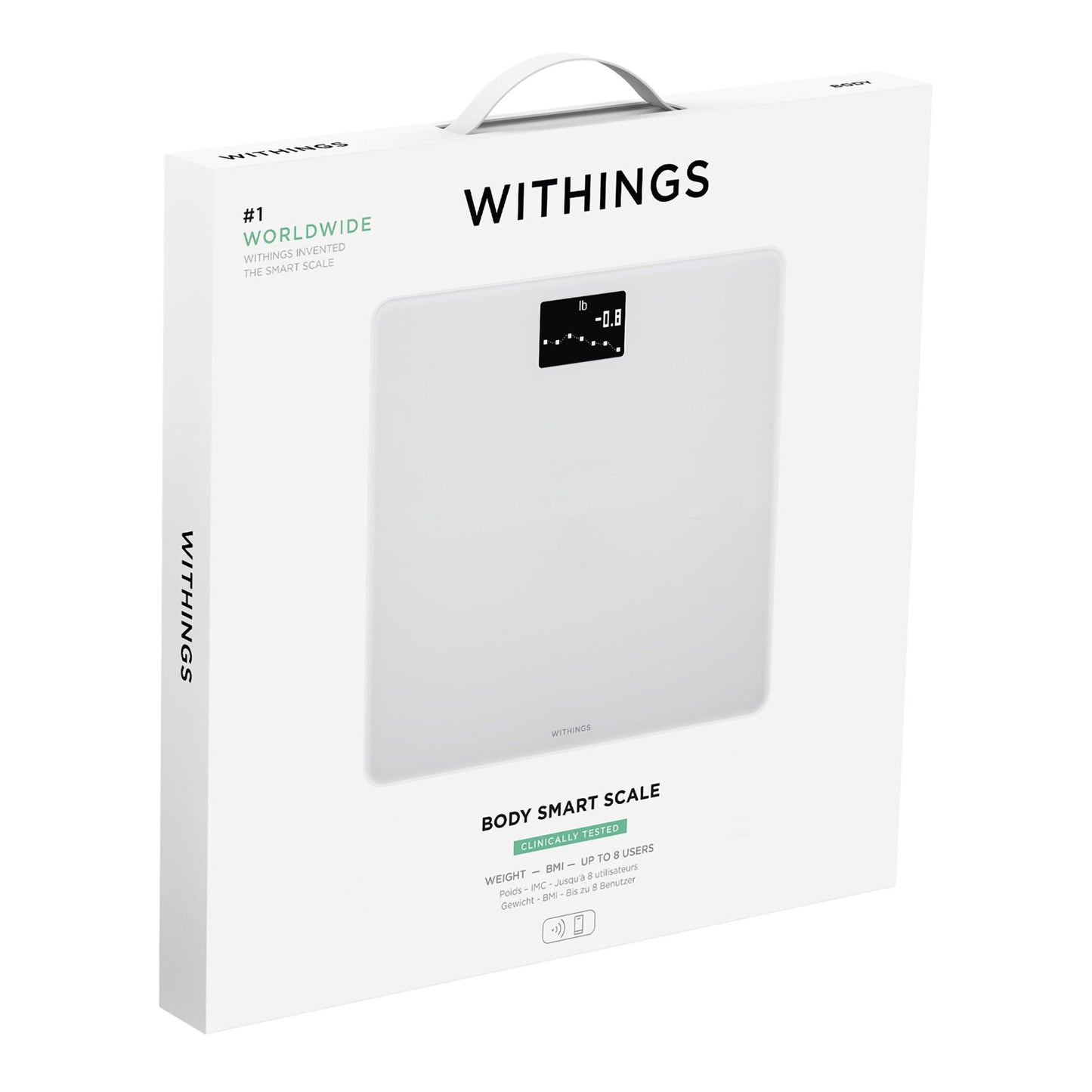 SCALE, BODY BMI WI-FI WITHINGSWHT