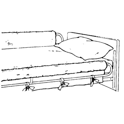 CUSHION, BED RAIL "SHEEPSKIN" 60" 9090