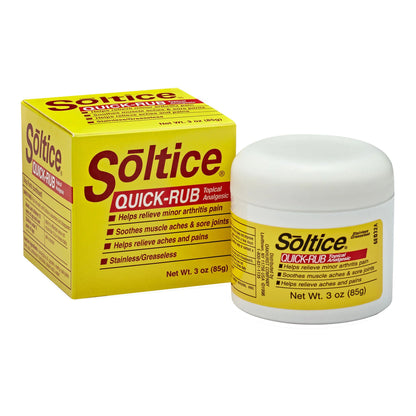 SOLTICE, CRM QUICK RUB 3OZ