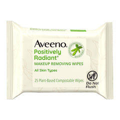 AVEENO, WIPES MAKEUP REMOVING (25/PK)