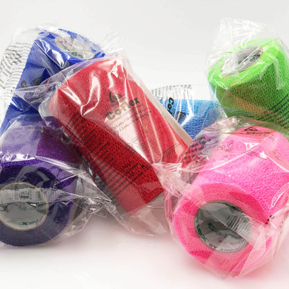 BANDAGE, CO-FLEX COLORPK 4"X5YDS (18/CS)