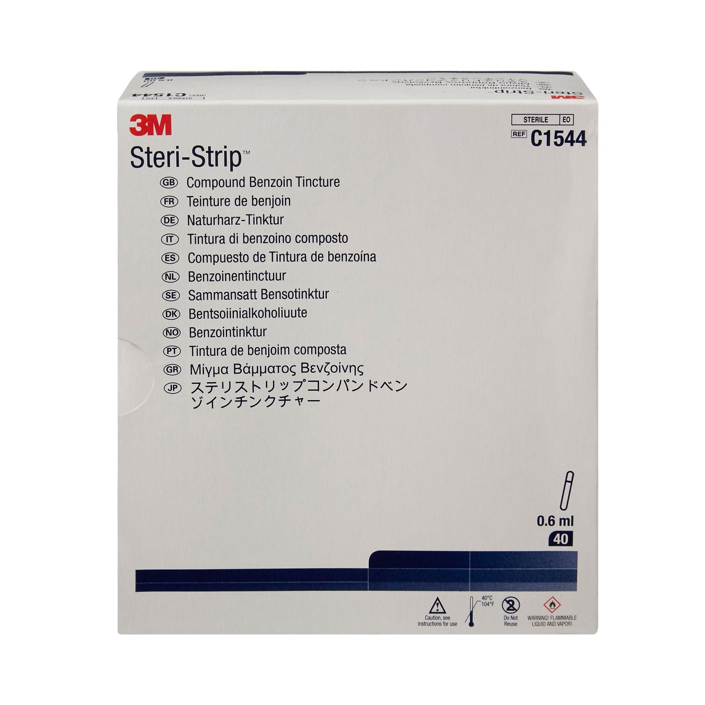 BENZOIN TINCTURE, COMPOUND 2/3CC (40/BX)