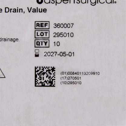 DRAIN, HUBLESS FLT FULL PERF 10MMX20CM (10/CS)
