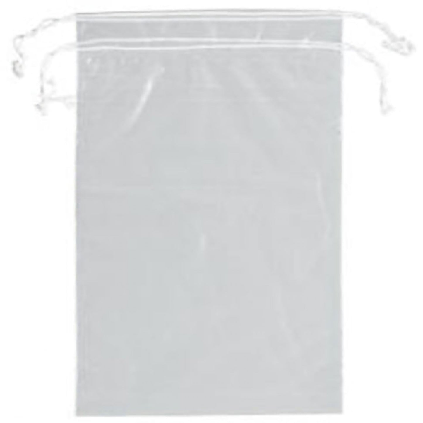 BAG, DRAWSTRING COTTON CLR 5X8(100/PK) RDPLAS
