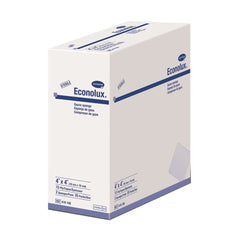 GAUZE, SPONGE ECONOLUX CTN 4"X4" 12PLY (2/PK 25PK/BX 24BX/CS