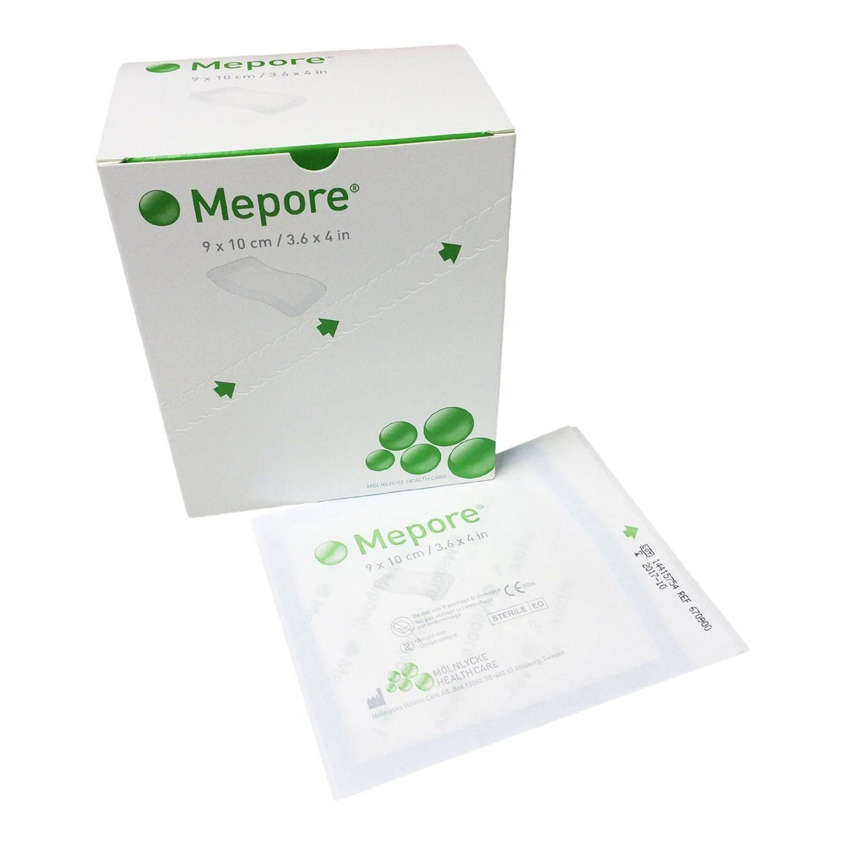 DRESSING, MEPORE 3 1/2"X4"(50/BX) 670905