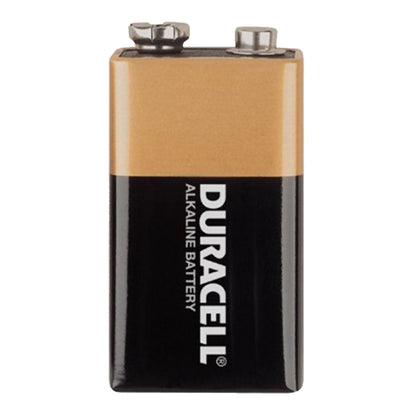 BATTERY, DURCELL ALKALINE 9V