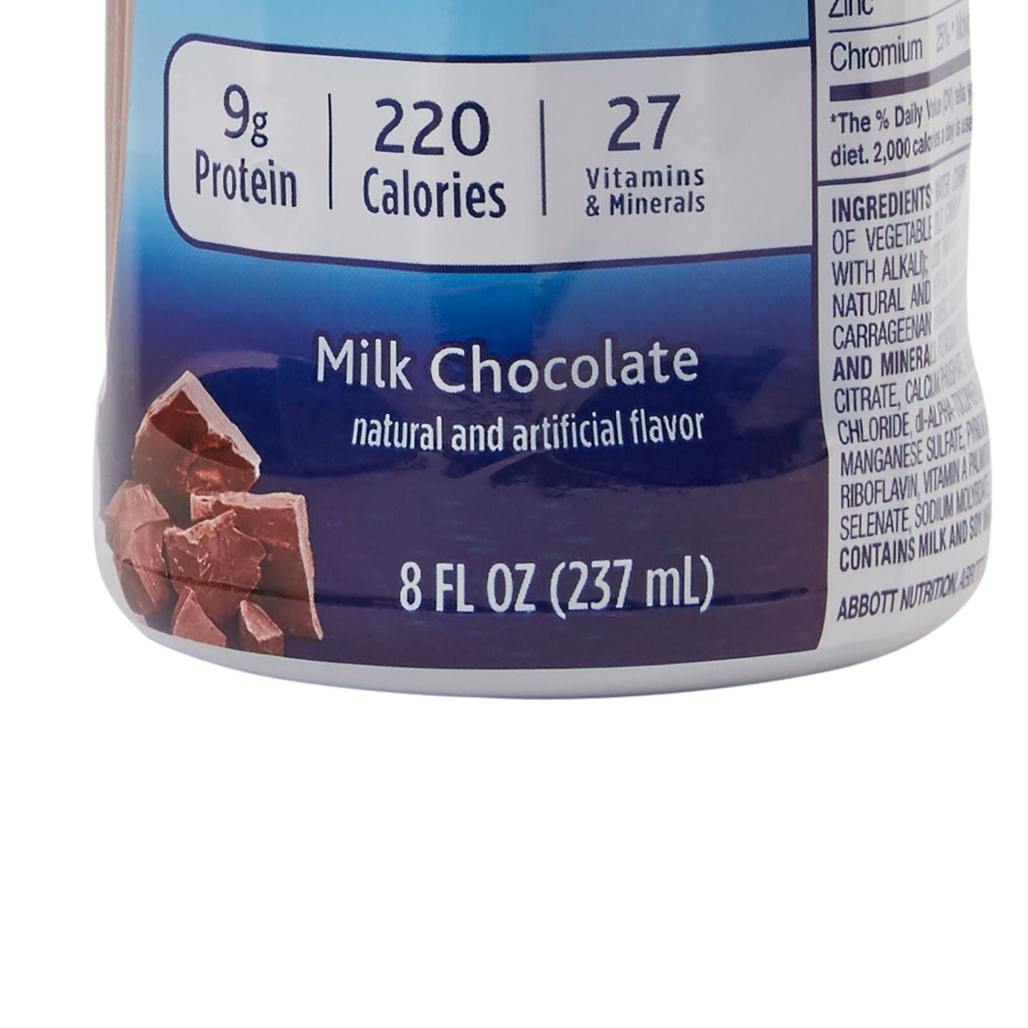 ENSURE, RTD CREAMY MILK CHOC 8OZ BTL (6/PK 4PK/CS)
