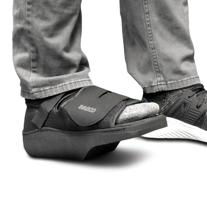 SHOE, ORTHO WEDGE W/SQ TOE BLKUNISEX XLG (36/CS)