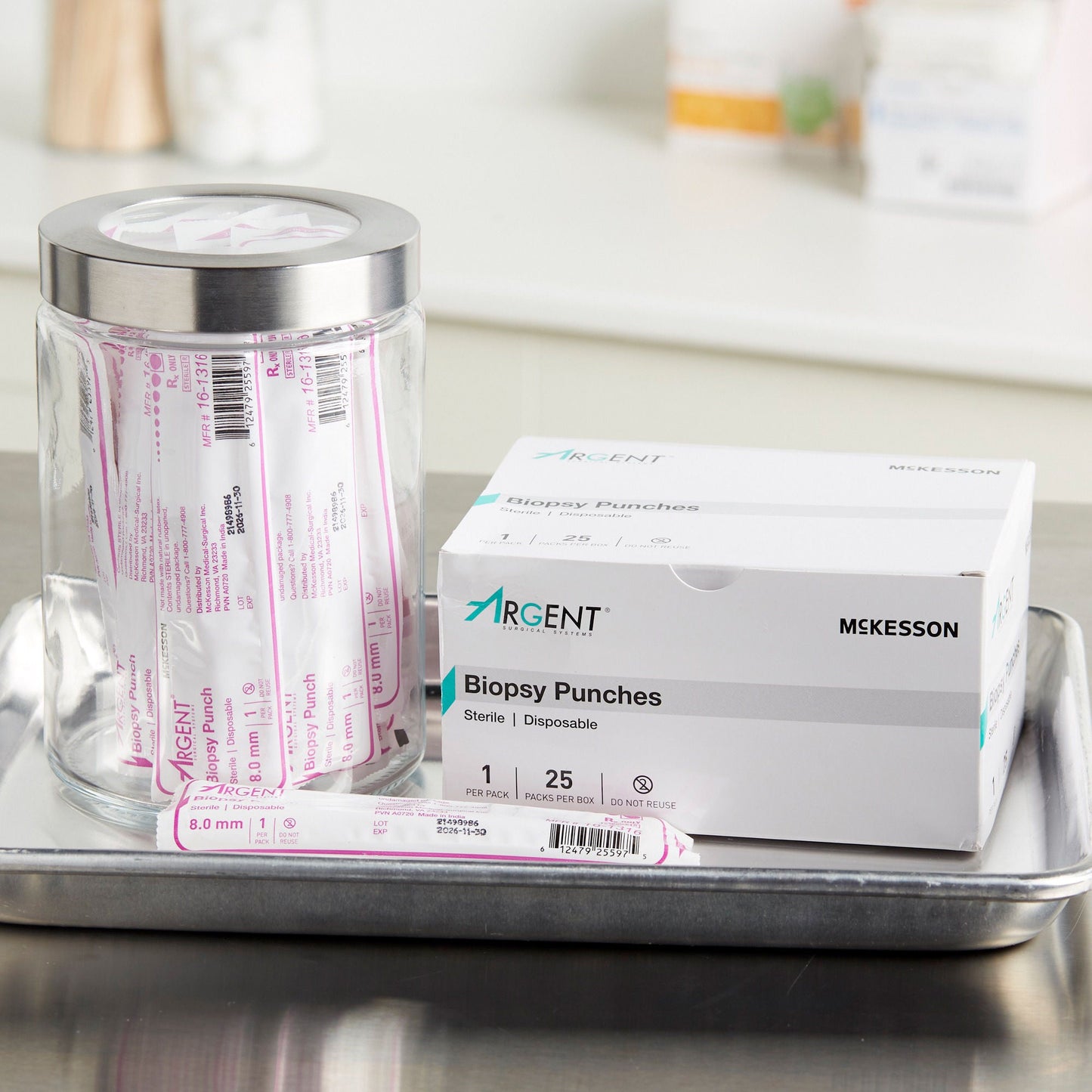 PUNCH, BIOPSY DISP STR 8MM (25BX 4BX/CS)