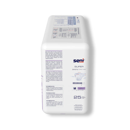 BRIEF, INCONT SENI SUPER MED 30"-43" (25/PK 3PK/CS)