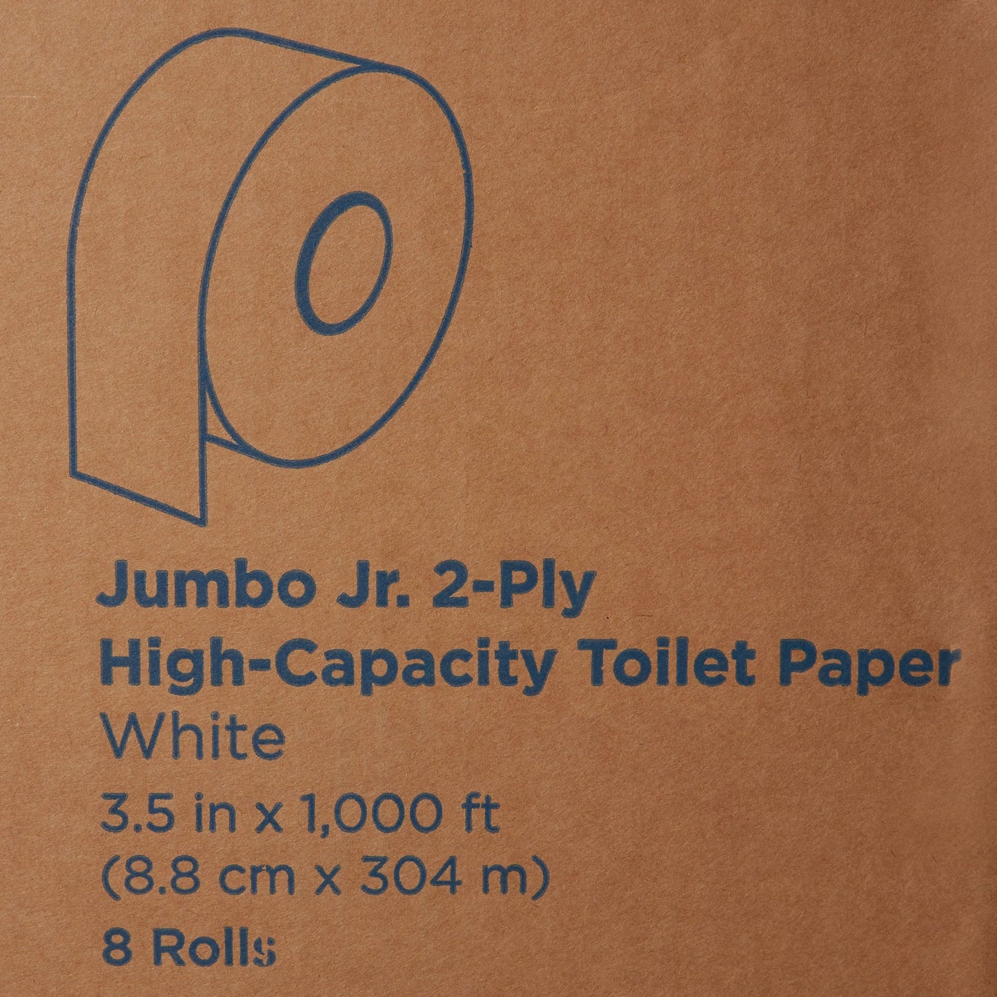 TISSUE, TOILET ACCLAIM 2PLY 1000FT WHT (8RL/CS)