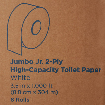 TISSUE, TOILET ACCLAIM 2PLY 1000FT WHT (8RL/CS)