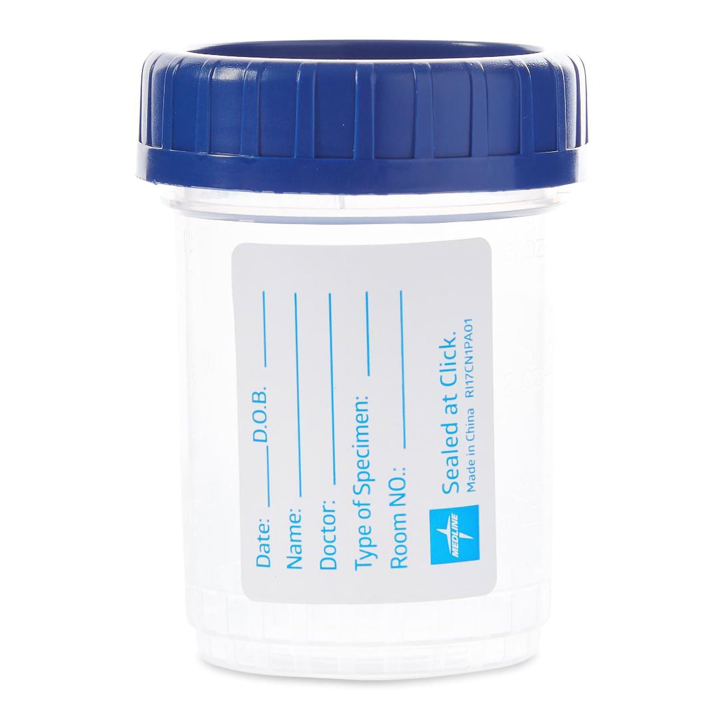 CONTAINER, SPECIMEN CUP CLICK-N-CLOSE STR 3OZ (100/CS)