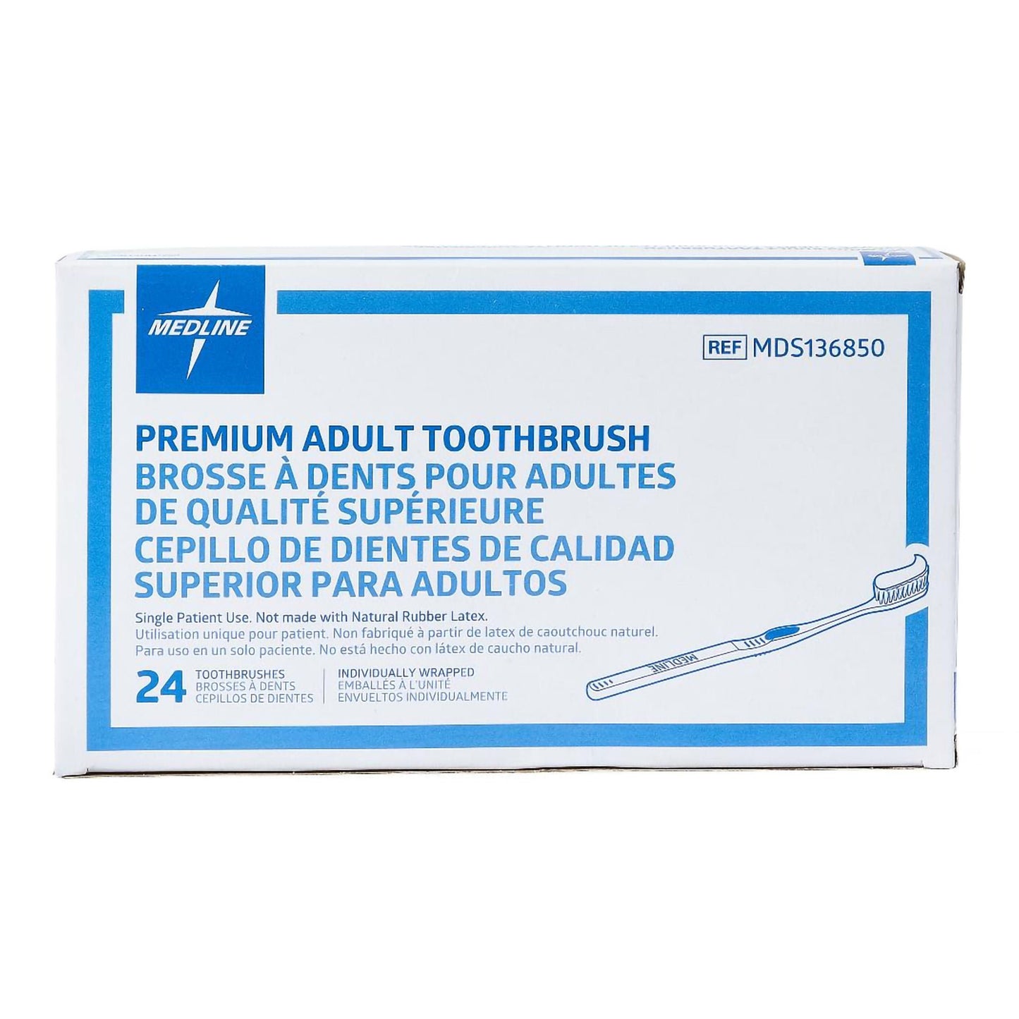 TOOTHBRUSH, PREMIUM SFT ADLT (144/GR )