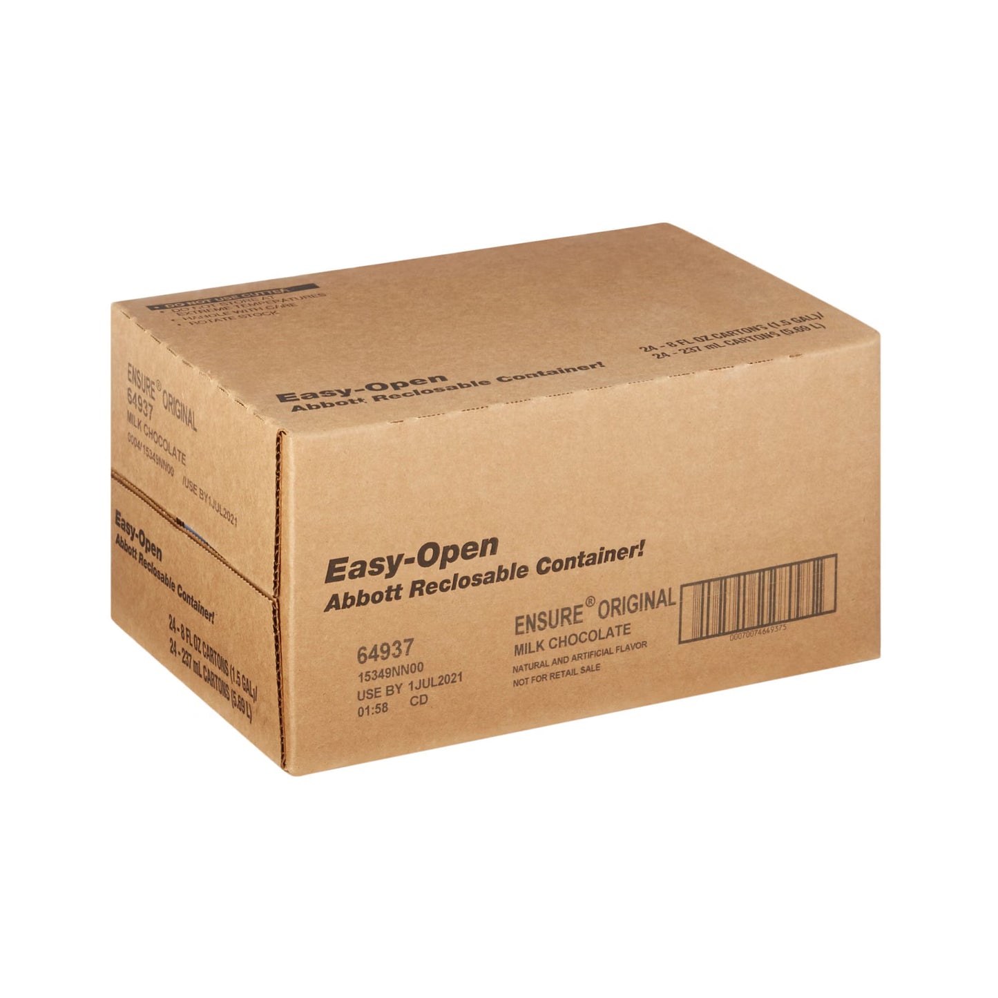 ENSURE, ORIG INST ARC CHOC 8OZ(24/CS)