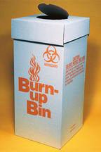 BOX, BURN BIOHAZ 12X12X27 (6/CS) FSHSCI