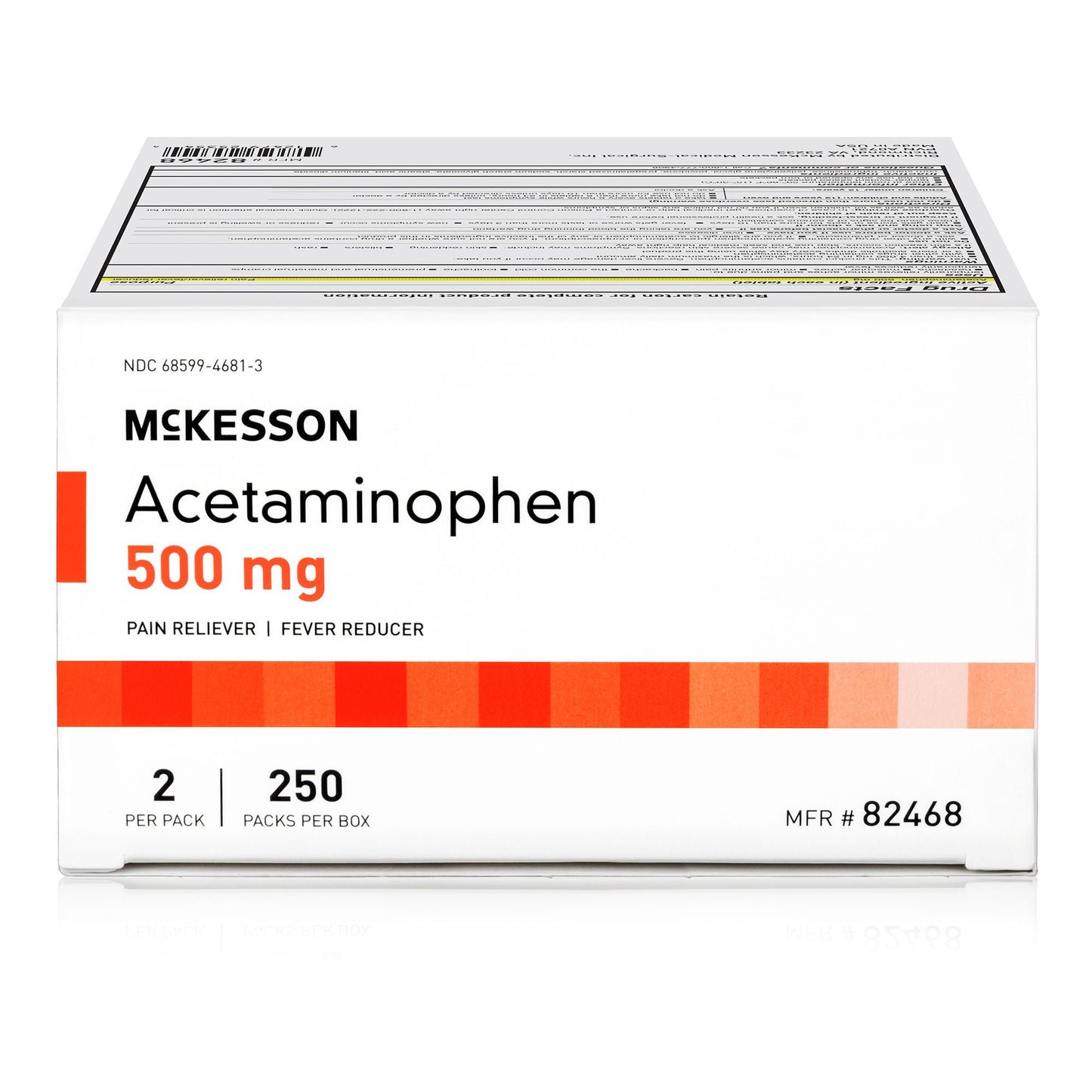 ACETAMINOPHEN TAB 500MG 250 X 2 UD BX 12BX/CS