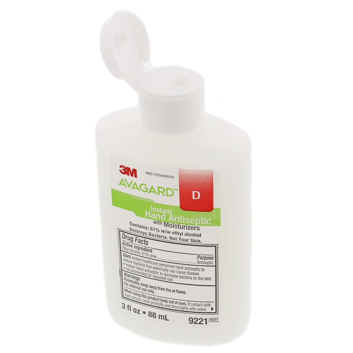 ANTISEPTIC, HAND W/MOISTURIZERS 3OZ (48/CS) 3M