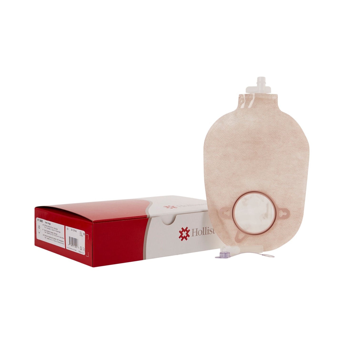 POUCH, NEW IMAGE UROSTOMY CLR 2 1/4" (10/BX)