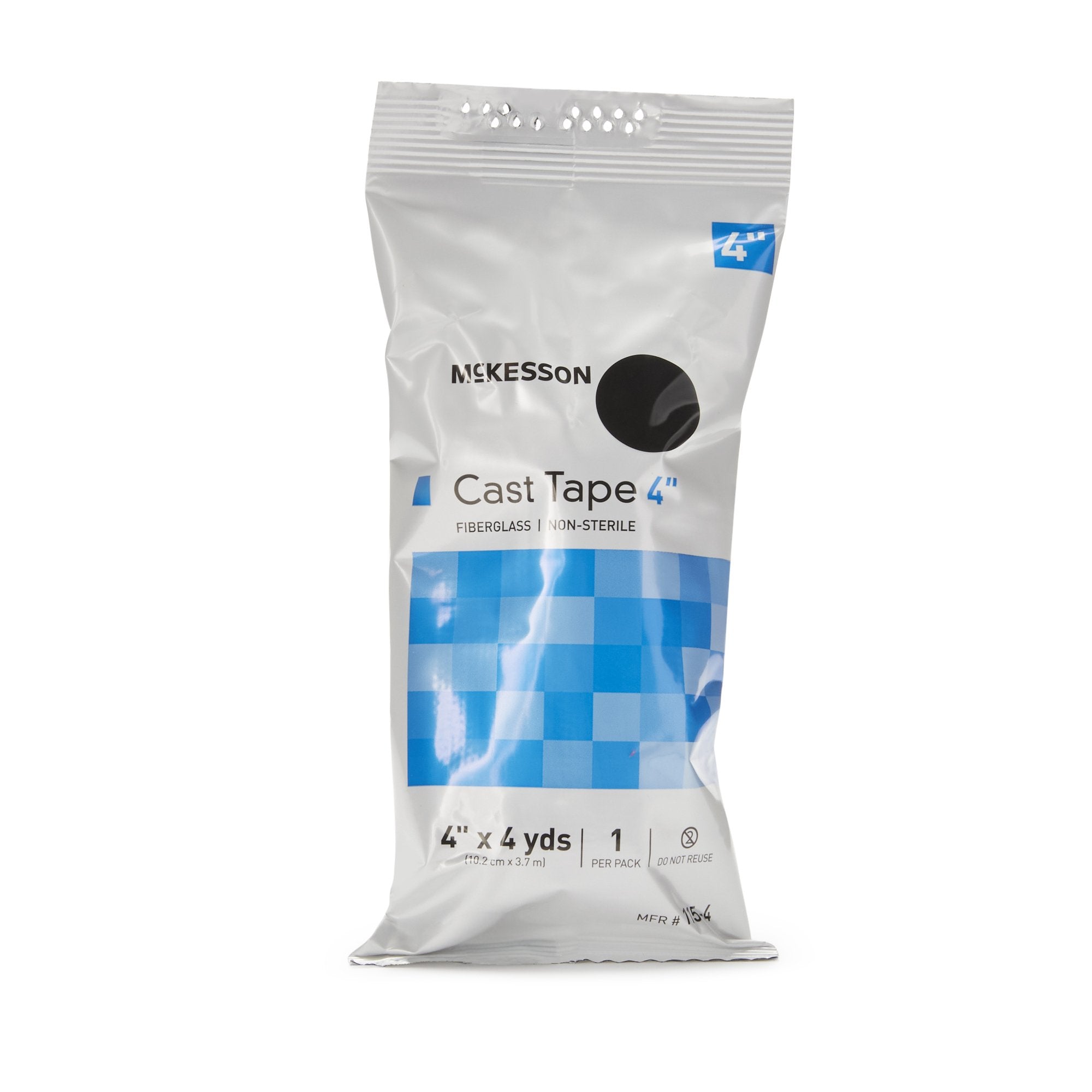 McKesson Black Cast Tape, 4 Inch x 4 Yard