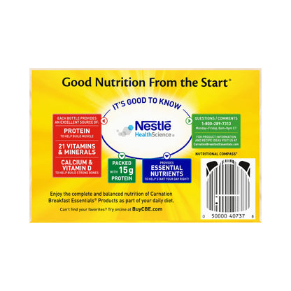CARNATION, BREAKFAST ESSENTIALS HI PROTEIN LIQ FR VAN (6/PK