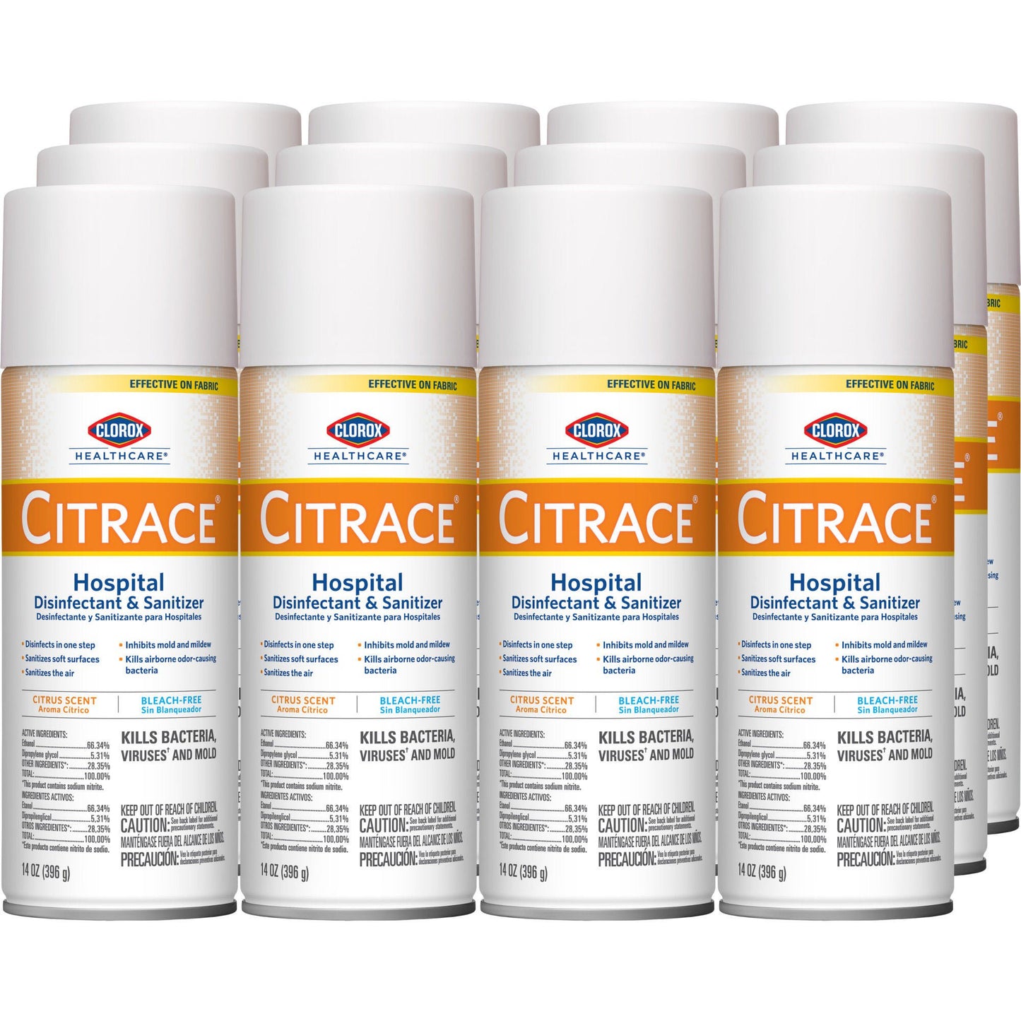 GERMICIDE/DEODORIZER, CITRACE HOSP 14OZ