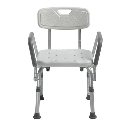 CHAIR, BATH W/BACK PADDED ARM