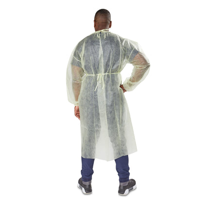GOWN, ISO FULL BACK ELAS WRISTSBPP NR XLG (10/BG 10BG/CS)