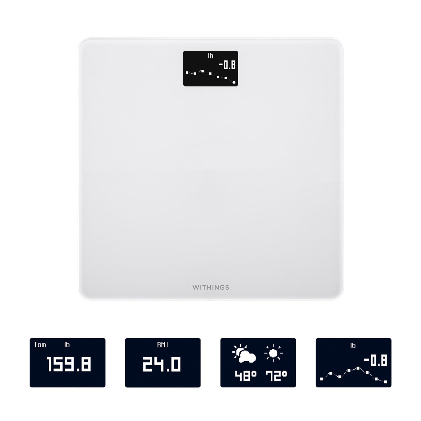 SCALE, BODY BMI WI-FI WITHINGSWHT