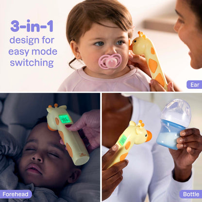 THERMOMETER, INFRARED 3-IN-1 GIRAFFE (12/CS)