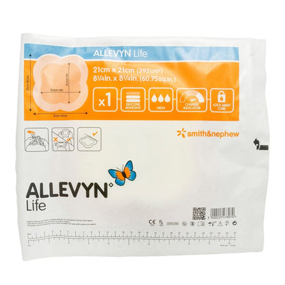 DRESSING, WND ALLEVY LIFE LF SIL ADH (10/BX 4BX/CS
